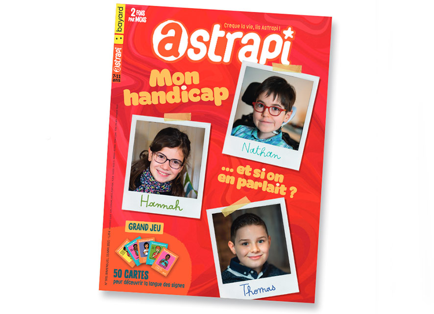 Astrapi sort un numéro sur le handicap